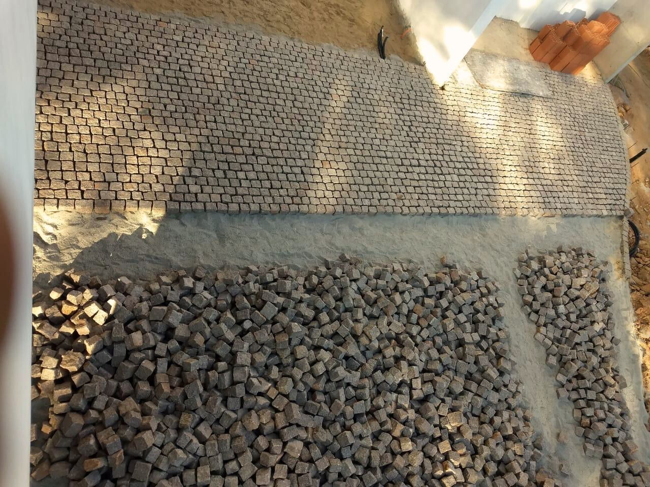 pedras paralelepipedo 10 por 10